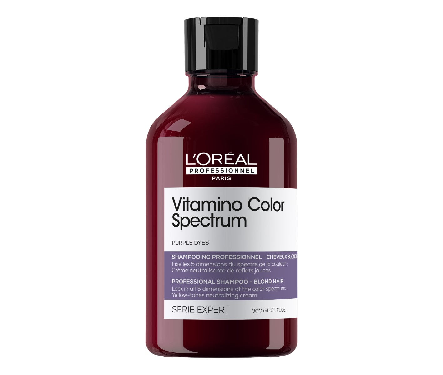 Sampon L’Oreal Professionnel Serie Expert Vitamino Color Spectrum Purple, pentru neutralizarea tonurilor de galben, 300ml