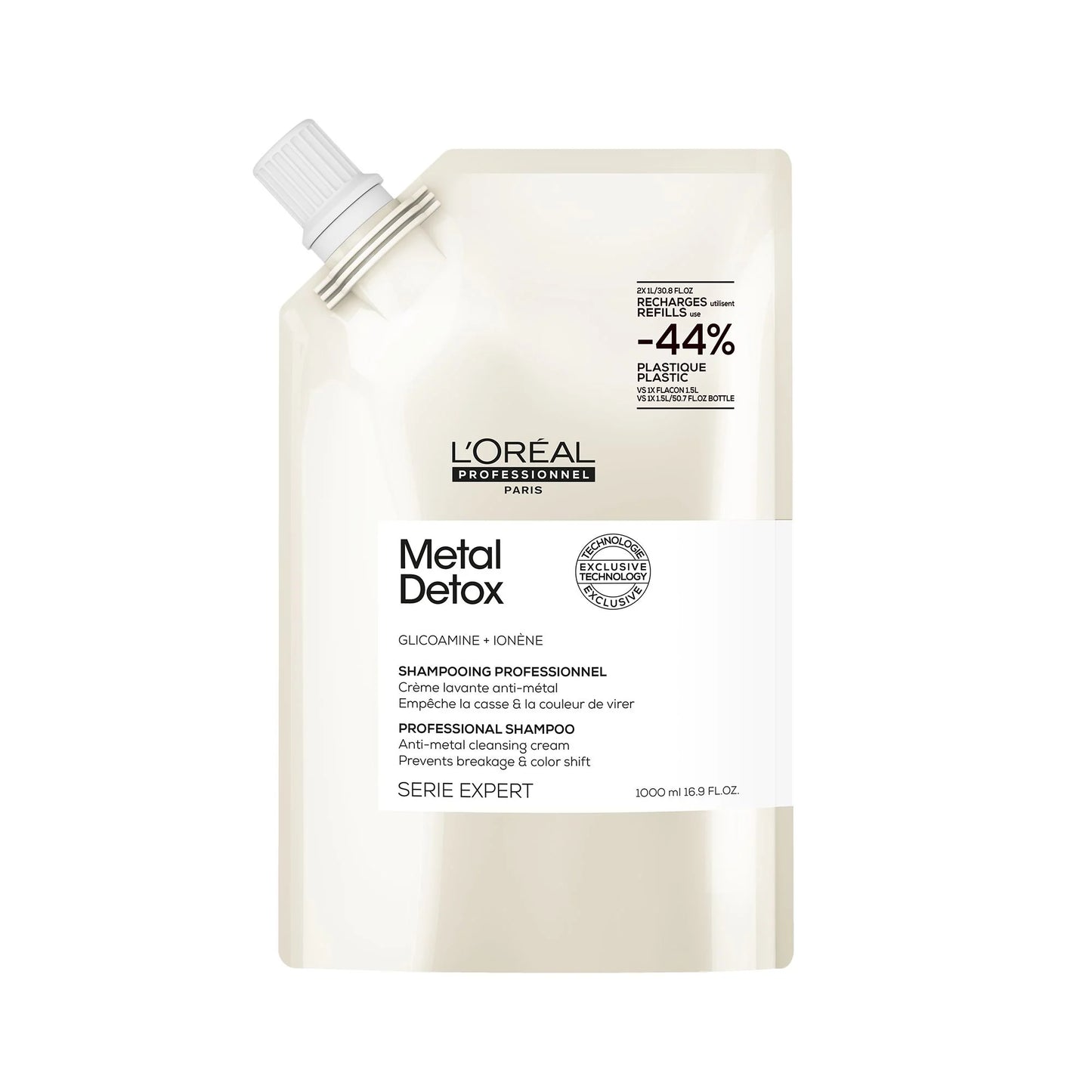 L’Oréal Professionnel Metal Detox – Professional Shampoo Refill, 1000ml