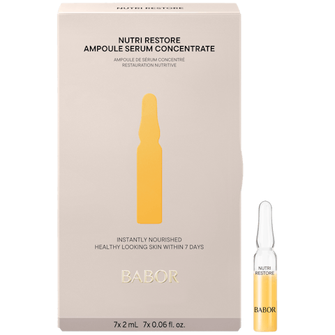 Fiole nutritive cu Ectoin si Squalane Babor Nutri Restore Ampoule Serum Concentrate 7x2ml