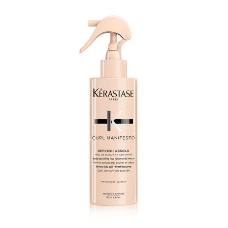 Spray revigorant pentru bucle - Kérastase Curl Manifesto Refresh Absolu - Revigorare și definire pentru bucle - 190ml