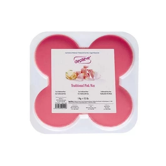 Ceară Depileve Tradițională Roz 1kg