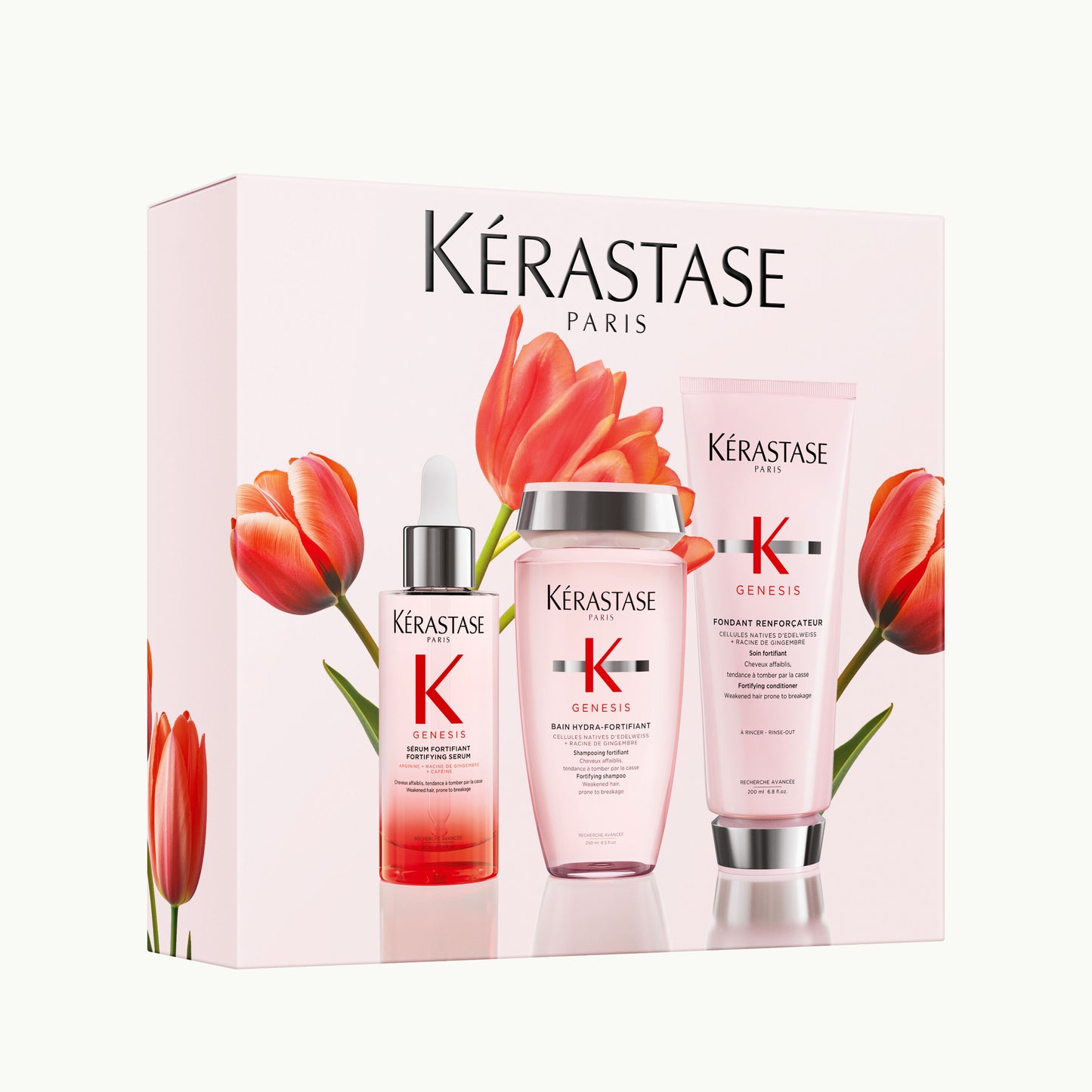 Set Kérastase Genesis Routine – Ritualul Complet Împotriva Căderii și Ruperii Părului