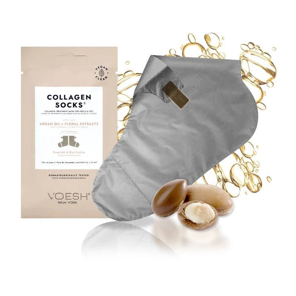 Șosete de colagen Voesh Collagen Socks cu ulei de argan