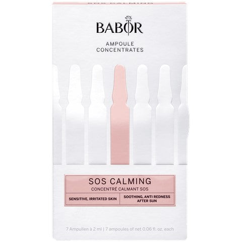 Fiole concentrate - Babor SOS Calming - Calmarea pielii iritate - 7x2ml