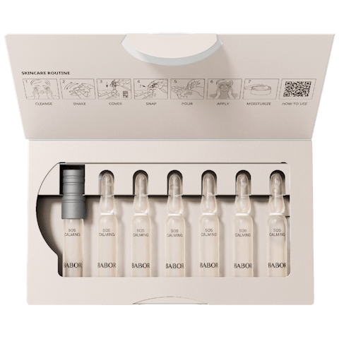 Babor SOS Calming Ampoule – Ampoules for soothing sensitive skin and reducing redness 7x2ml