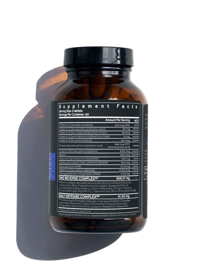 Supliment Hiperconcentrat pentru reintinerire Hush & Hush TimeCapsule 60 Tablete