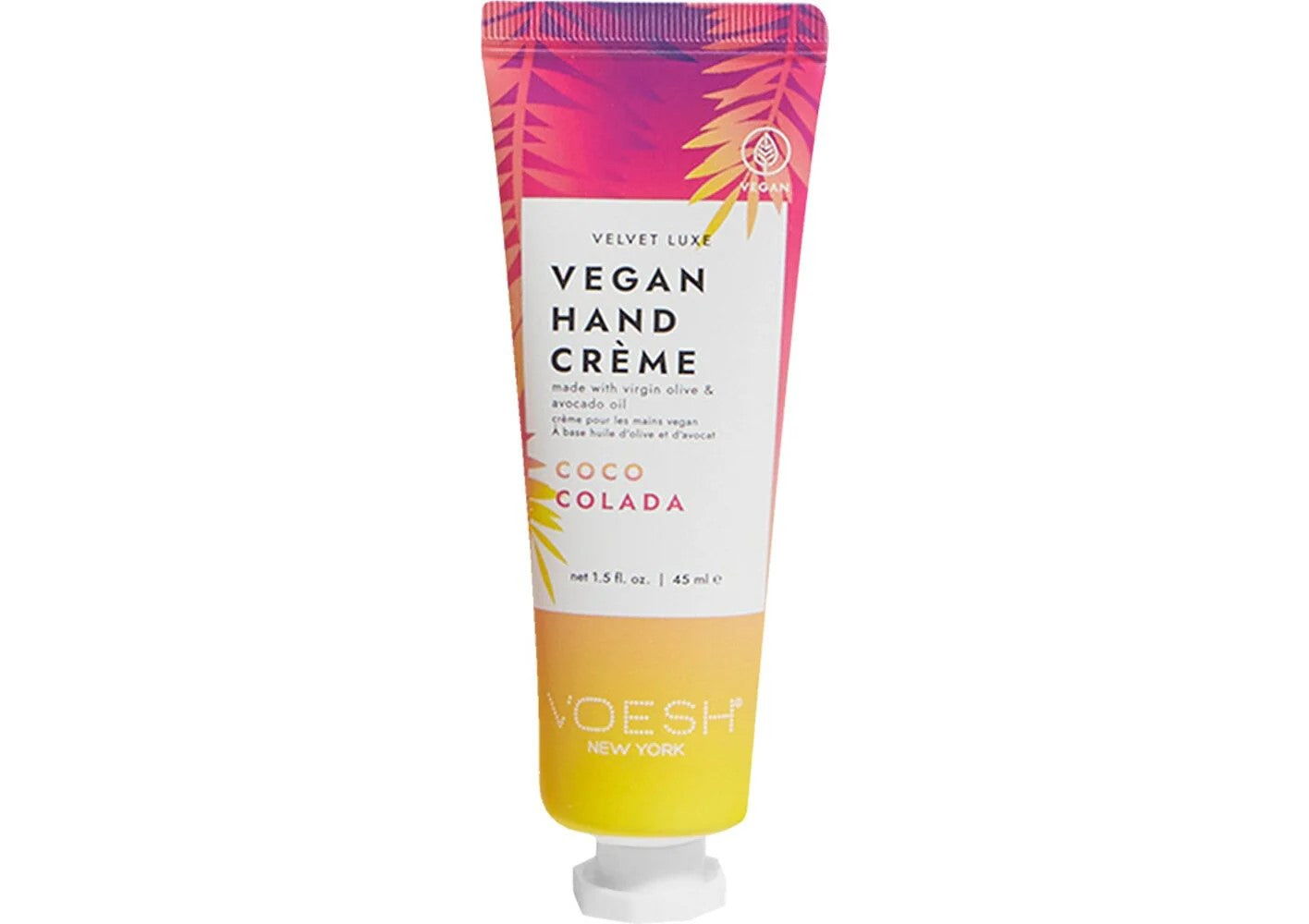 Cremă de mâini Voesh New York Vegan hand cream Coco Colada 45ml