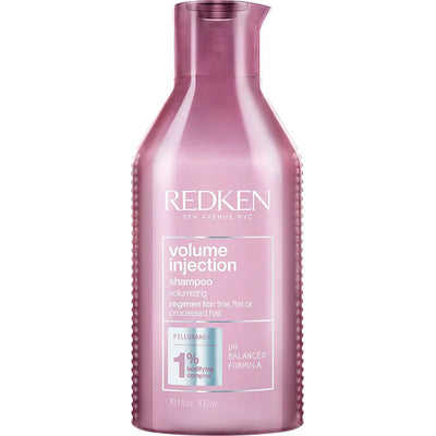 Șampon pentru păr fin fără volum — Redken Volume Injection Shampoo 300ml