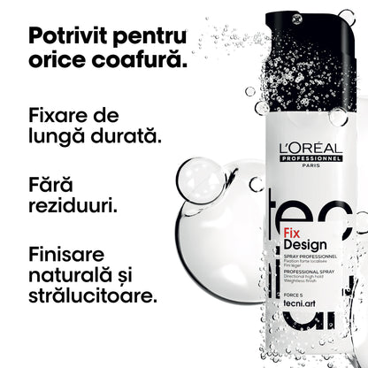 L'Oréal Professionnel Tecni.Art Fix Design Professional Hairspray - strong hold 200ml