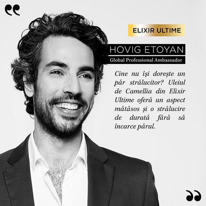 Șampon infuzat cu ulei pentru păr tern - Kérastase Elixir Ultime Le Bain - Curățare și strălucire - 250ml