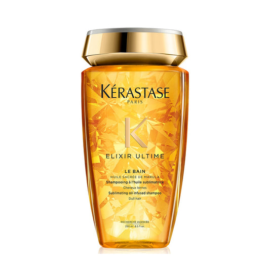 Șampon infuzat cu ulei pentru păr tern - Kérastase Elixir Ultime Le Bain - Curățare și strălucire - 250ml