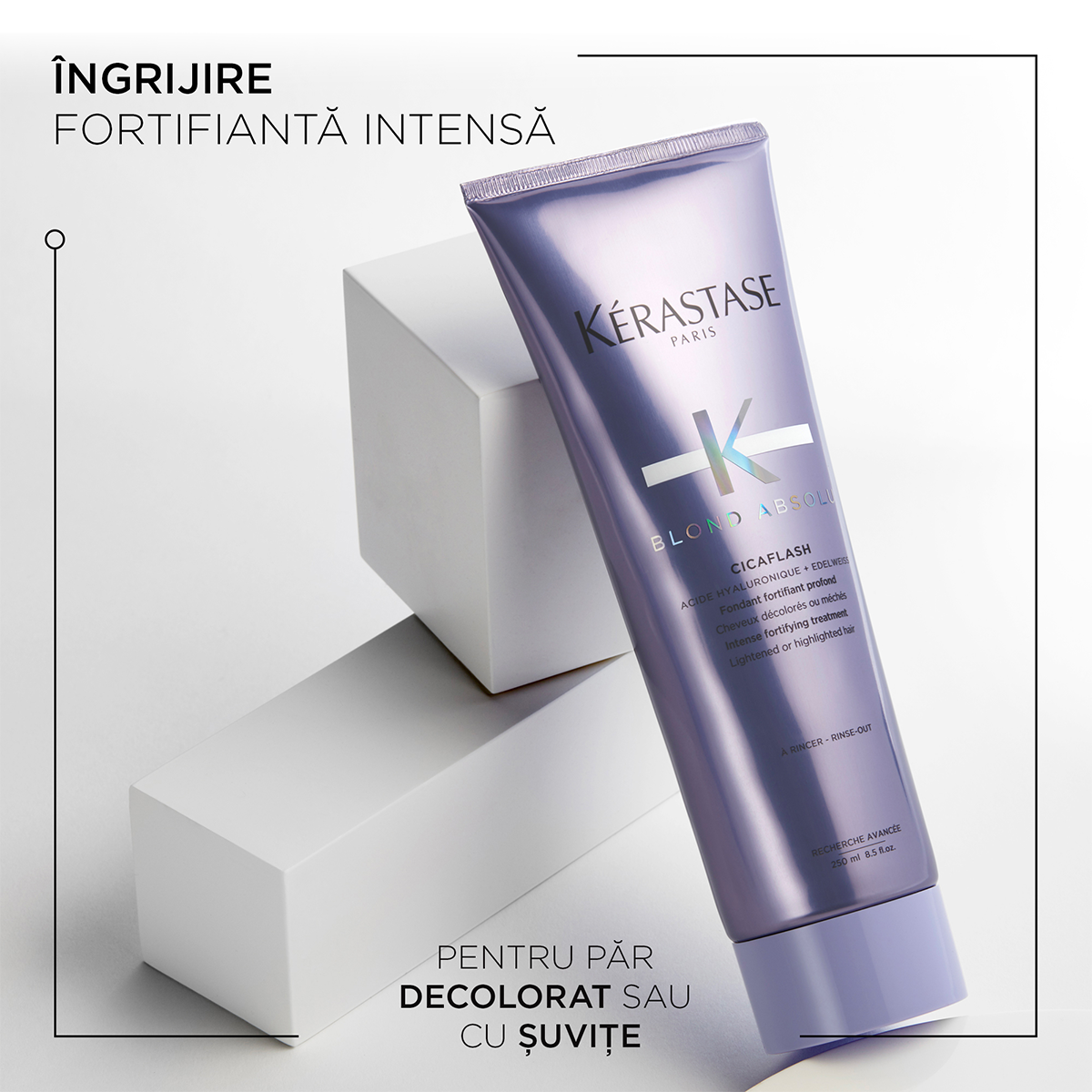 Tratament fortifiant - Kérastase Blond Absolu Cicaflash - Îngrijire intensă pentru păr blond - 250ml