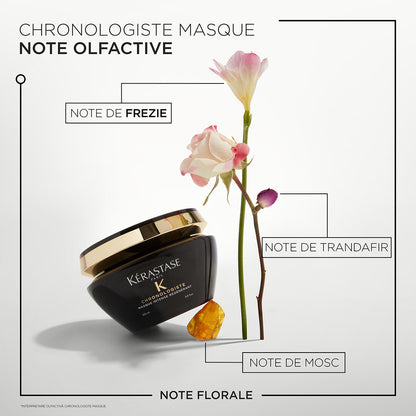 Mască regeneratoare pentru păr - Kérastase Chronologiste Masque Intense Regenerant - Regenerare și revitalizare intensă - 200ml
