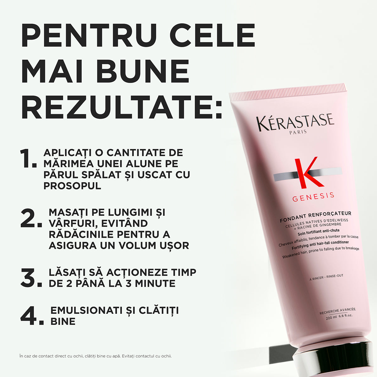 Strengthening conditioner for weak hair - Kérastase Genesis Fondant Renforçateur - Strengthens and protects hair prone to hair loss - 200ml