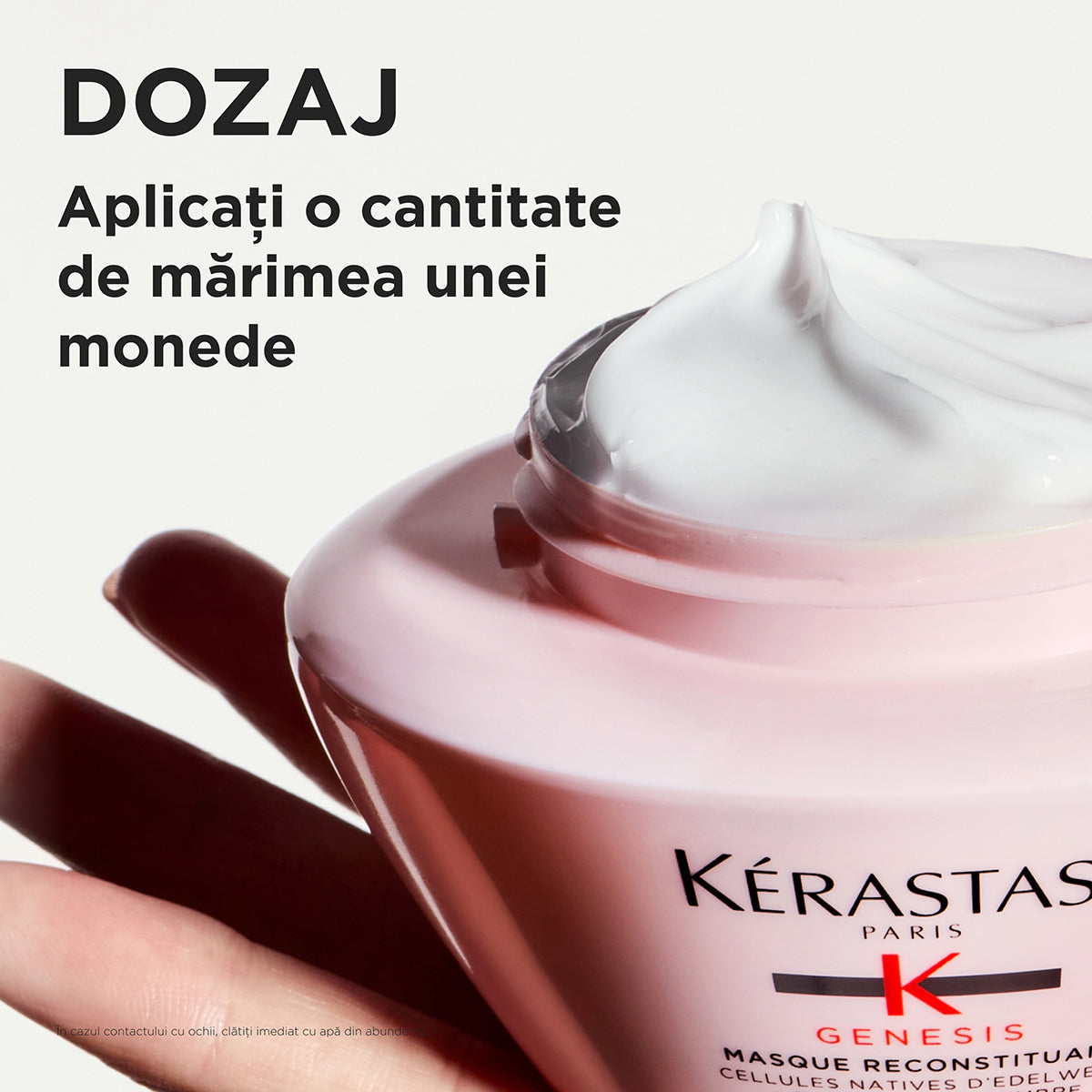 Strengthening mask for weakened hair - Kérastase Genesis Masque Reconstituant - Repair and strengthening - 200ml