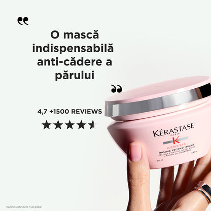 Strengthening mask for weakened hair - Kérastase Genesis Masque Reconstituant - Repair and strengthening - 200ml