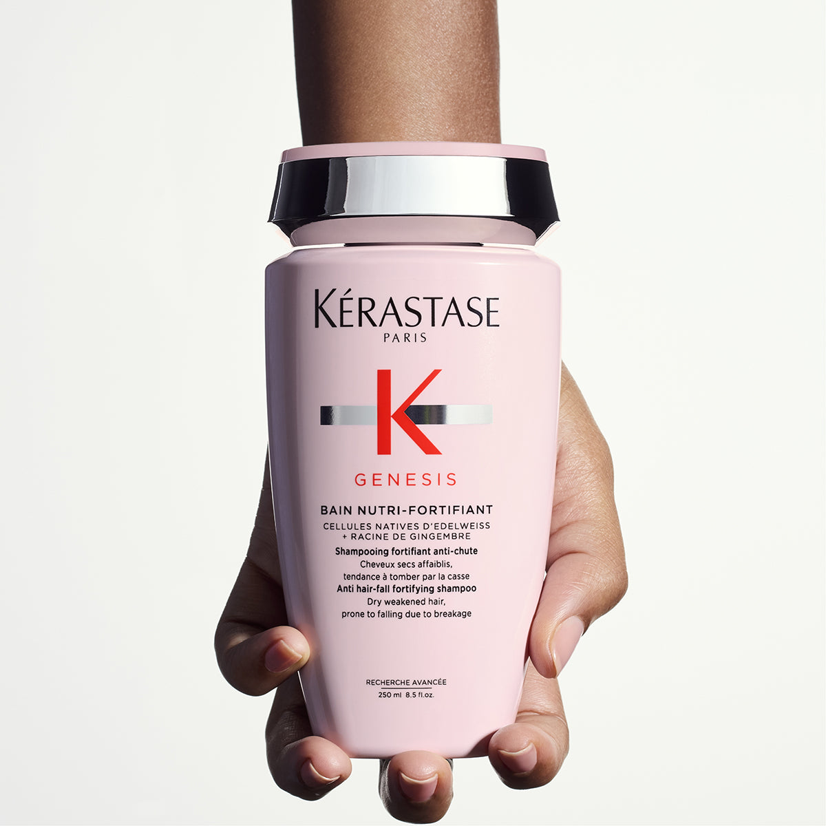 Fortifying shampoo for dry hair - Kérastase Genesis Bain Nutri Fortifiant - Nourishes and strengthens weakened hair - 250ml
