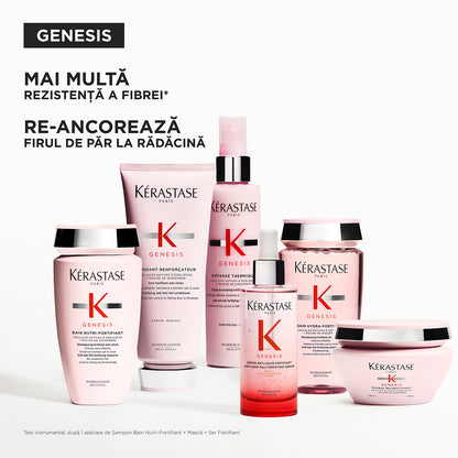 Fortifying shampoo for dry hair - Kérastase Genesis Bain Nutri Fortifiant - Nourishes and strengthens weakened hair - 250ml