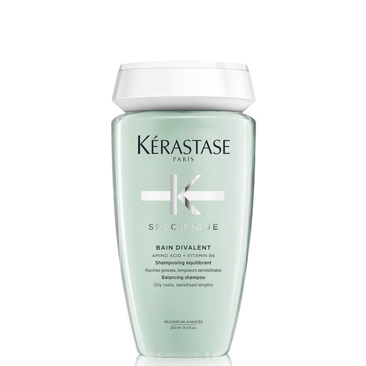Șampon echilibrant pentru păr gras - Kérastase Spécifique Bain Divalent - Curățare și echilibrare - 250ml