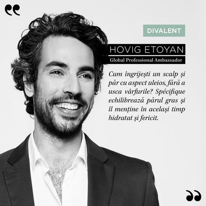 Șampon echilibrant pentru păr gras - Kérastase Spécifique Bain Divalent - Curățare și echilibrare - 250ml