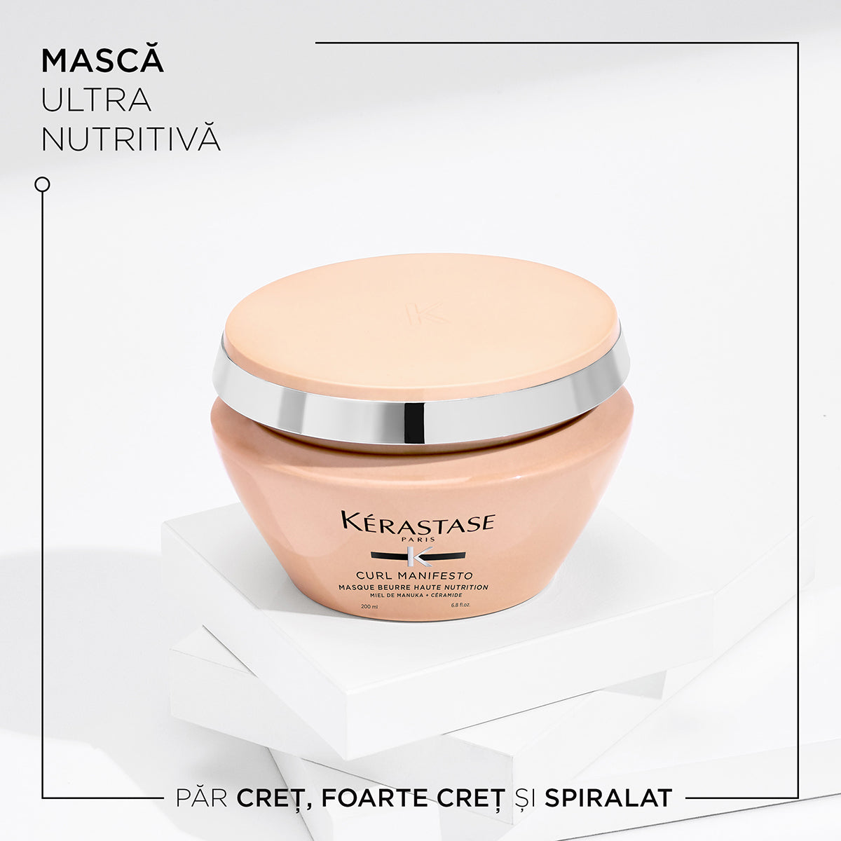 Ultra-Nourishing Mask for Curly and Wavy Hair — Kérastase Curl Manifesto Masque Beurre Haute Nutrition 200ml