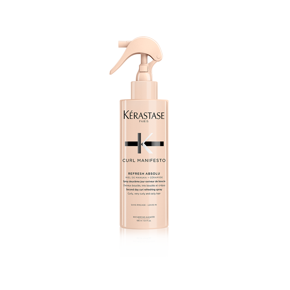 Spray revigorant pentru bucle - Kérastase Curl Manifesto Refresh Absolu - Revigorare și definire pentru bucle - 190ml