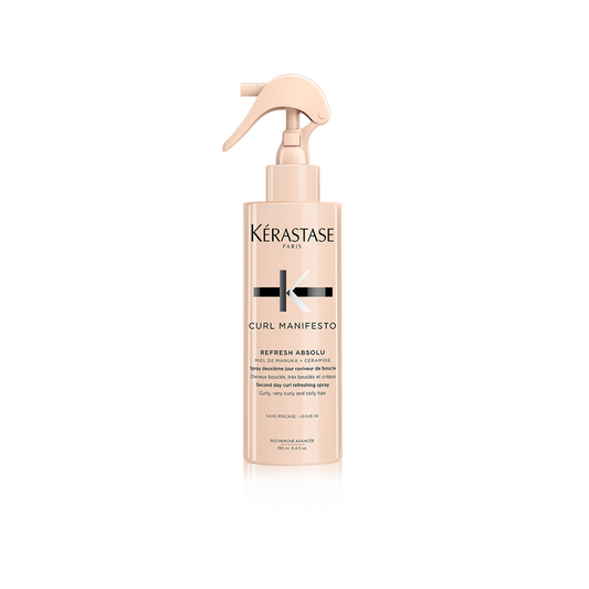 Spray revigorant pentru bucle - Kérastase Curl Manifesto Refresh Absolu - Revigorare și definire pentru bucle - 190ml