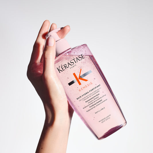 Anti-Hair Fall Fortifying Shampoo for Weakened Oily Hair — Kérastase Genesis Bain Hydra-Fortifiant 500ml