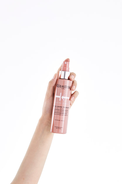 Antioxidant Thermo-Protective Serum - Kérastase Chroma Absolu Sérum Chroma Thermique - Heat Protection and Anti-Frizz for Color-Treated Hair - 150ml