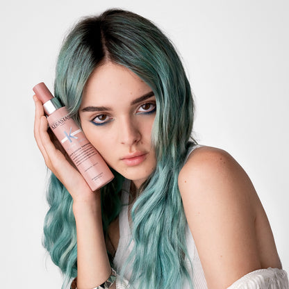 Antioxidant Thermo-Protective Serum - Kérastase Chroma Absolu Sérum Chroma Thermique - Heat Protection and Anti-Frizz for Color-Treated Hair - 150ml