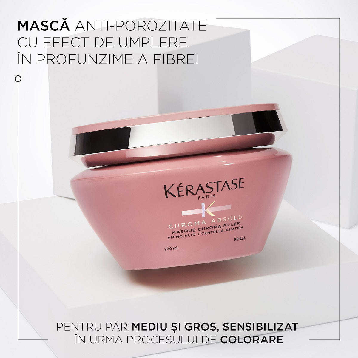 Anti-porosity mask - Kérastase Masque Chroma Filler - Repair and deep hydration - 200ml
