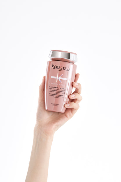 Șampon hidratant protector pentru păr vopsit fin spre mediu — Kérastase Chroma Absolu Bain Chroma Respect 250ml
