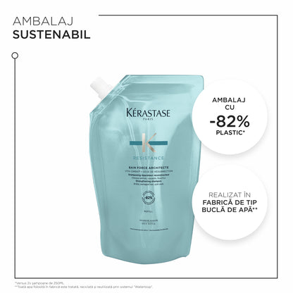 Rezerva sampon reconstructor Kérastase Resistance Bain Force Architecte 500ml