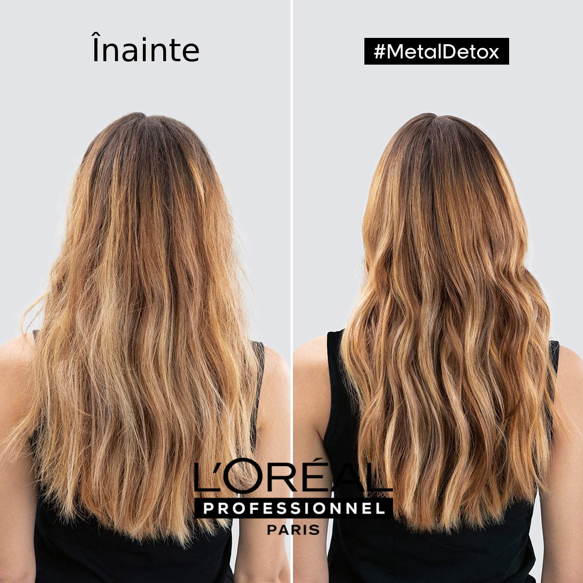 Ulei de par concentrat L’Oréal Professionnel Metal Detox, cu sistem anti-depunere a metalelor, actioneaza impotriva ruperii parului, 50ml