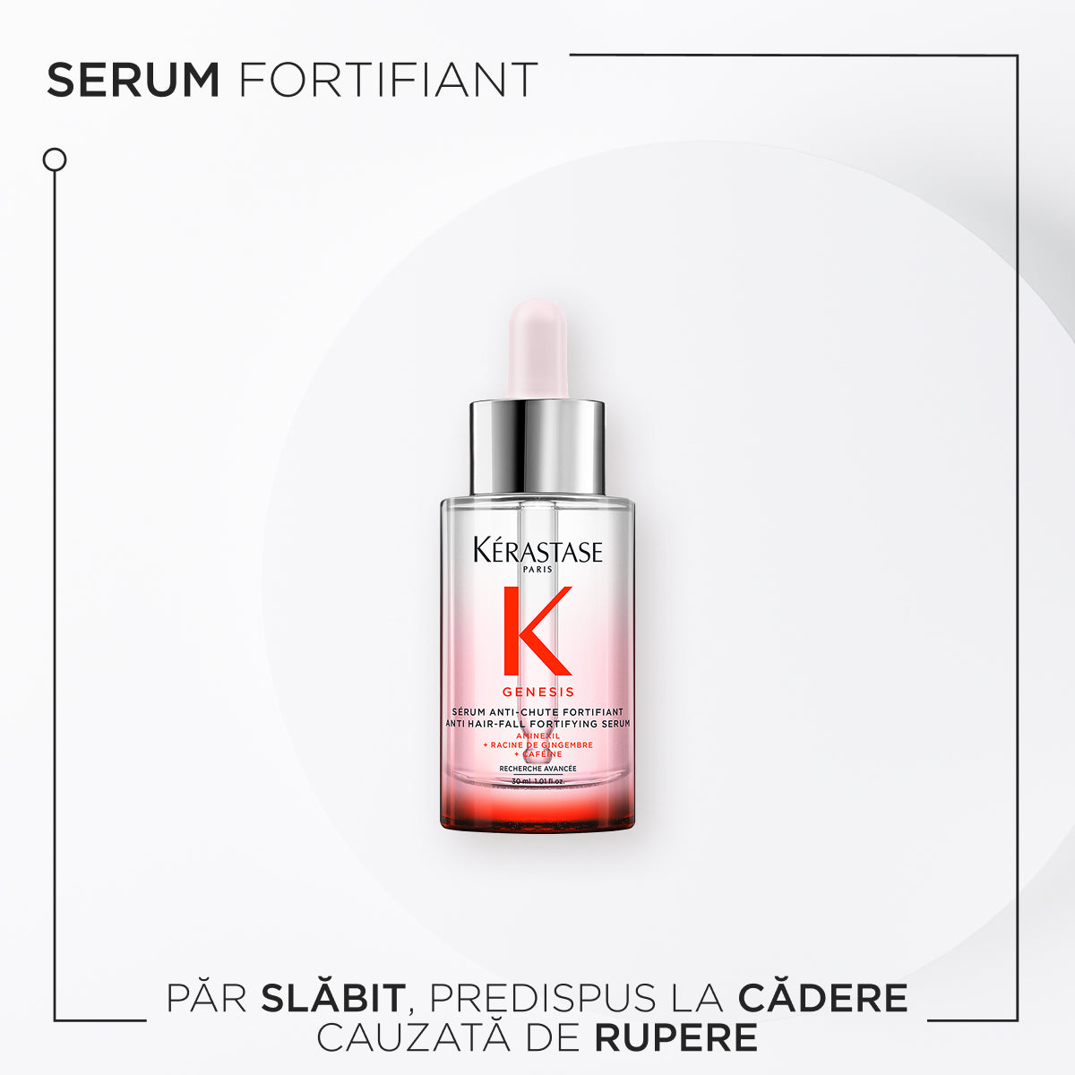 Kérastase Genesis Serum Anti-Chute Fortifiant serum fortifiant impotriva caderii parului travel size, 30ml