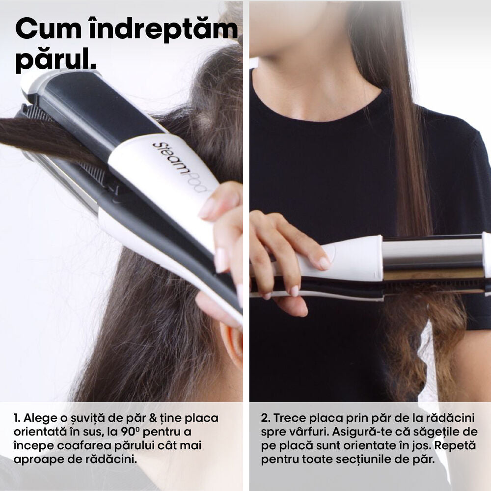 L'Oréal Professionnel SteamPod 4.0 – Professional Steam Straightening and Waving Iron