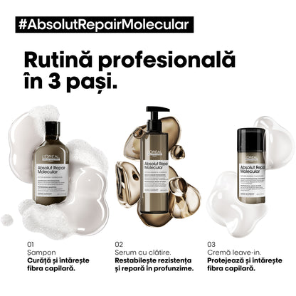 L'Oreal Professionnel Serie Expert Absolut Repair Molecular Shampoo for Damaged Hair - 300 ml
