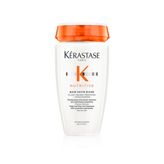 Șampon nutritiv - Kérastase Nutritive Bain Satin Riche - Hrănire pentru păr foarte uscat - 250ml