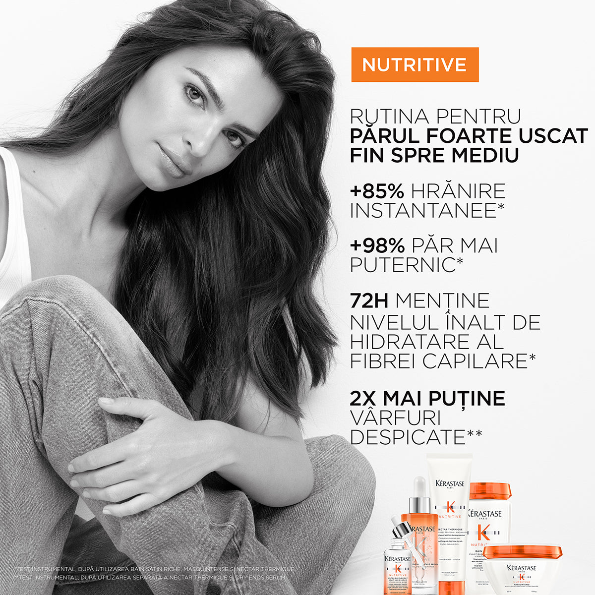 Mască de păr - Kérastase Nutritive Masquintense - Hrănire intensă pentru păr uscat - 200ml