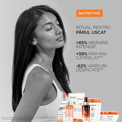 Mască ultra-hrănitoare - Kérastase Nutritive Masquintense Riche - Hrănire pentru păr foarte uscat - 200ml