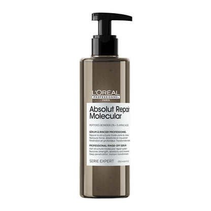 Ser de Păr cu Clătire L’Oreal Professionnel Serie Expert Absolut Repair Molecular pentru Păr Deteriorat - 250 ml