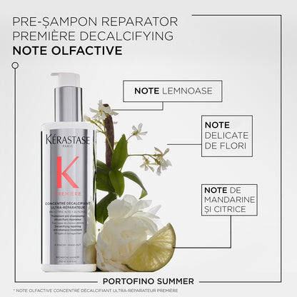 Loțiune Pre-Șampon - Kerastase Premiere Concentre Decalcifiant Ultra-Reparateur - Pentru Păr Deteriorat - 250ml