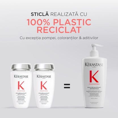 Sampon Reparator Decalcifiant Deteriorat Reincarcabil - Kerastase Premiere Bain Decalcifiant Reparateu 500ml