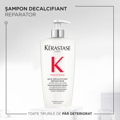 Sampon Reparator Decalcifiant Deteriorat Reincarcabil - Kerastase Premiere Bain Decalcifiant Reparateu 500ml