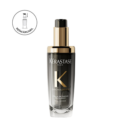 Ulei de păr reîncărcabil - Kerastase Chronologiste Huile de Parfum - ulei parfuma de păr revitalizează și hidratează 75ml