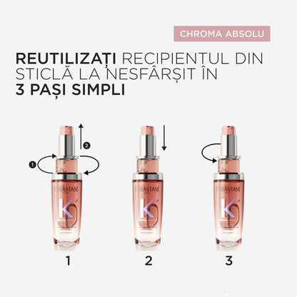 Ulei de par Pentru Stralucire Reincarcabil - Kerastase Chroma Absolu L'Huile Chroma Eclat - 75 ml