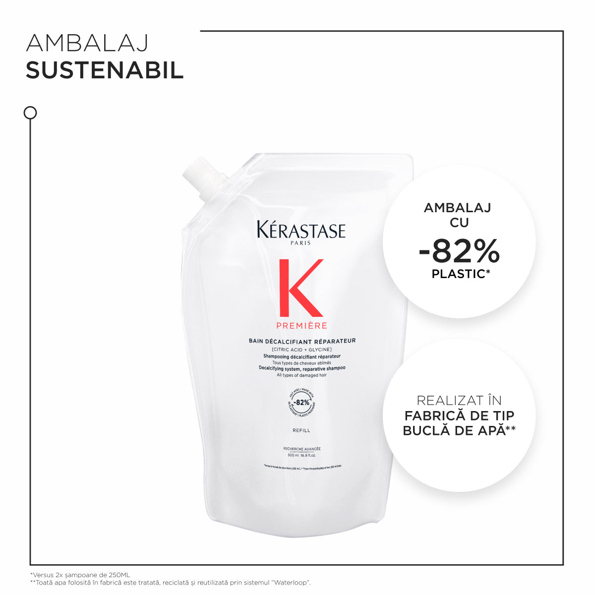 Rezerva Sampon Decalcifiant Reparator - Kerastase Premiere Bain Decalcifiant Reparateur 500ml