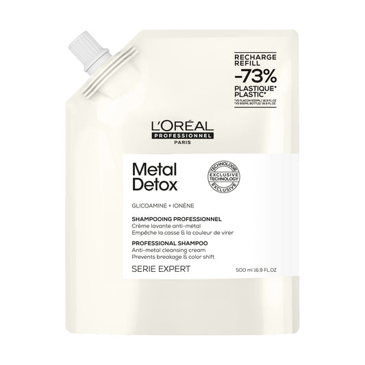 Șampon Refill L’Oréal Professionnel Metal Detox – Neutralizare Metale & Protecție Culoare 500ml