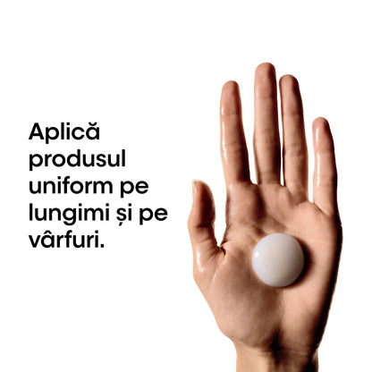 Masca concentrata pentru par deteriorat L’Oreal Professionnel Serie Expert Absolut Repair Molecular, formulata cu legaturi peptidice si 5 aminoacizi, ofera netezime, stralucire, par matasos & hidratat, 150 ml