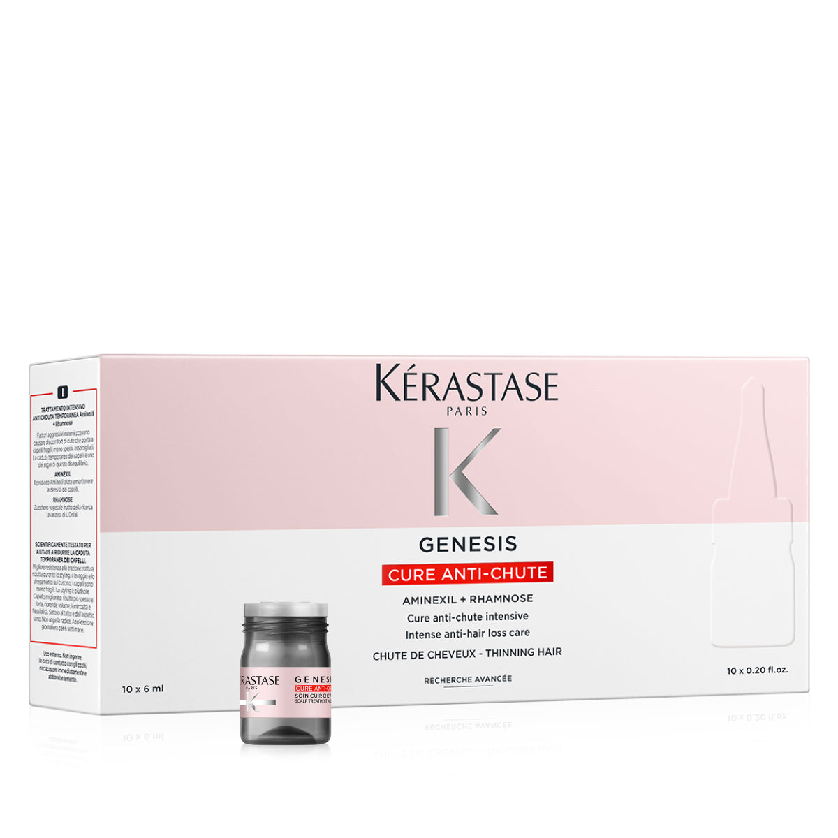 Fiole Kérastase Genesis Cure Anti-Chute Ingrijire intensa anti-caderea parului 10x6ml